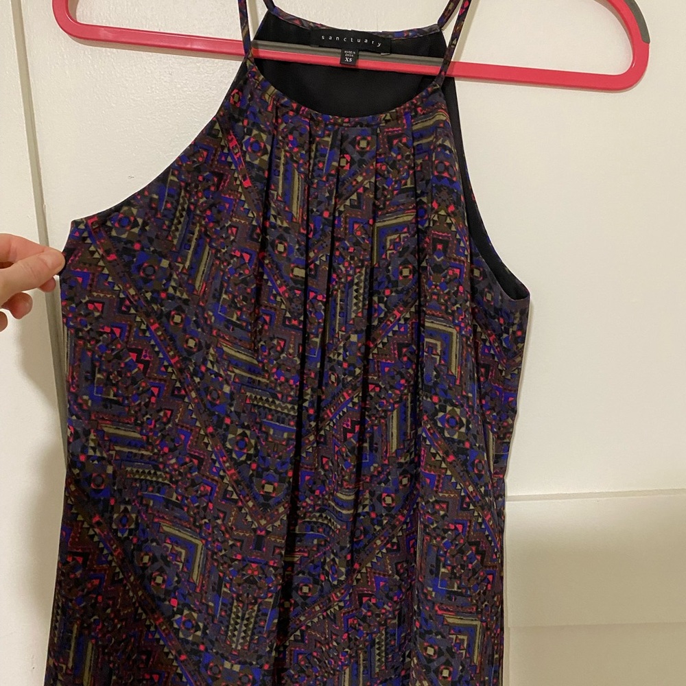 Sanctuary Multicolor Patterned Tank